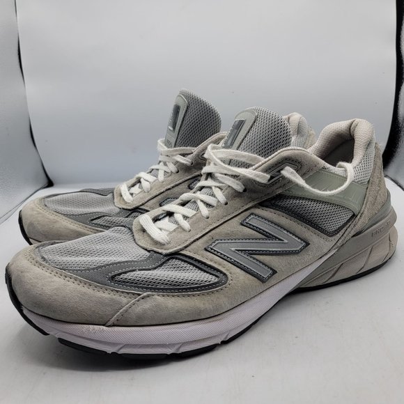 New Balance 990v5 Mens 14 Gray Casual Athletic Shoes Made in the USA M990GL5